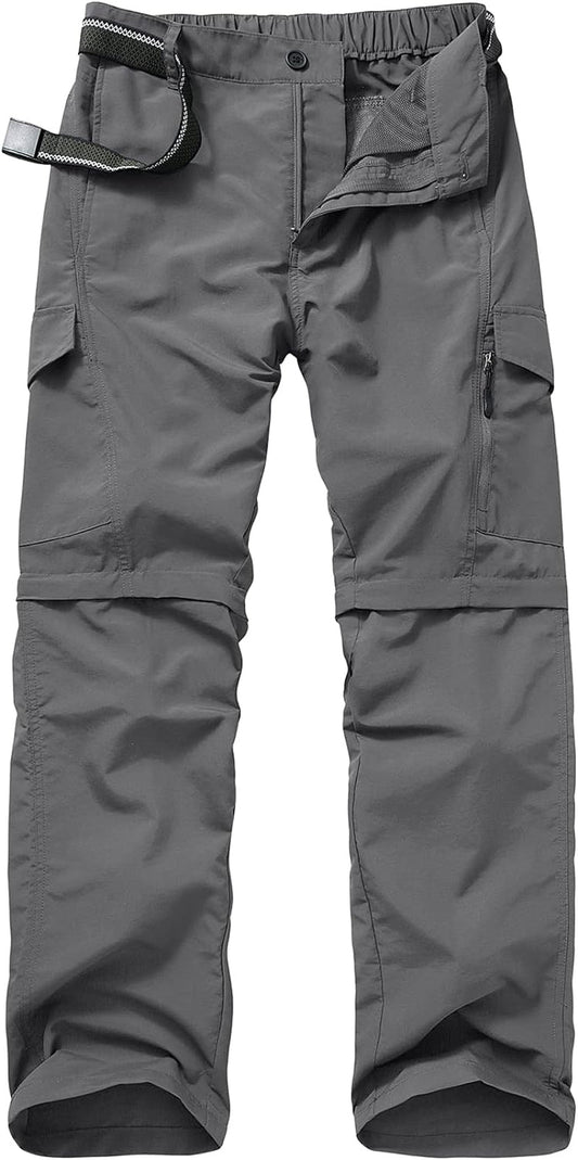 Men's Quick - Dry Hiking Pants - Lightweight Convertible Fishing Trousers for Outdoor Adventures - Journey Must Haves