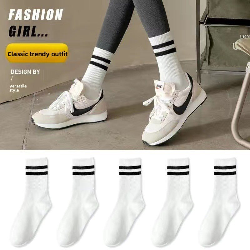 Men's Solid Color Cotton Socks - Journey Must Haves