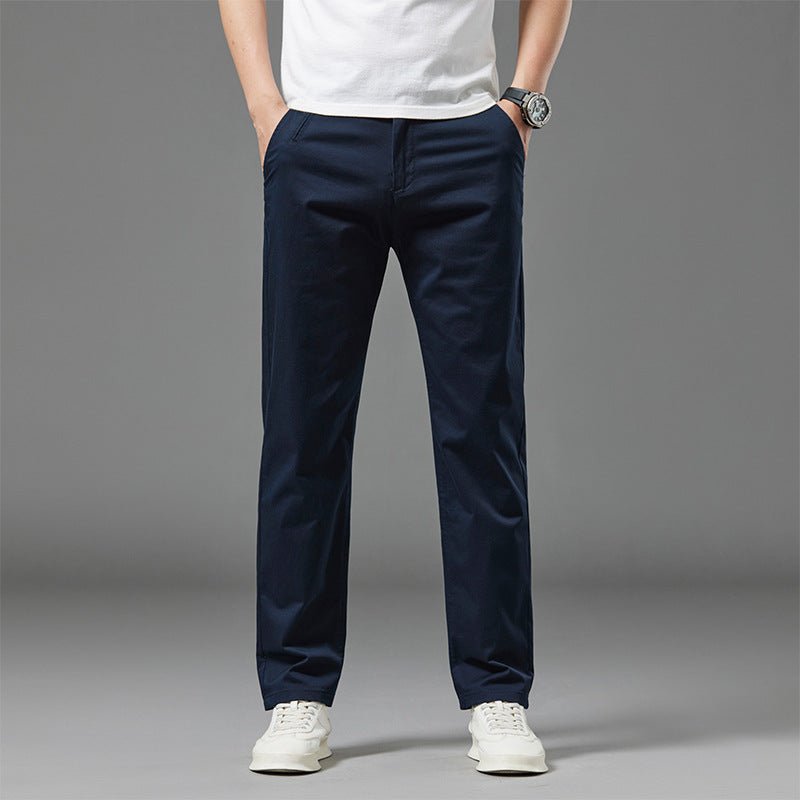 Men's Straight - Leg Cotton Casual Pants for Summer - Journey Must Haves