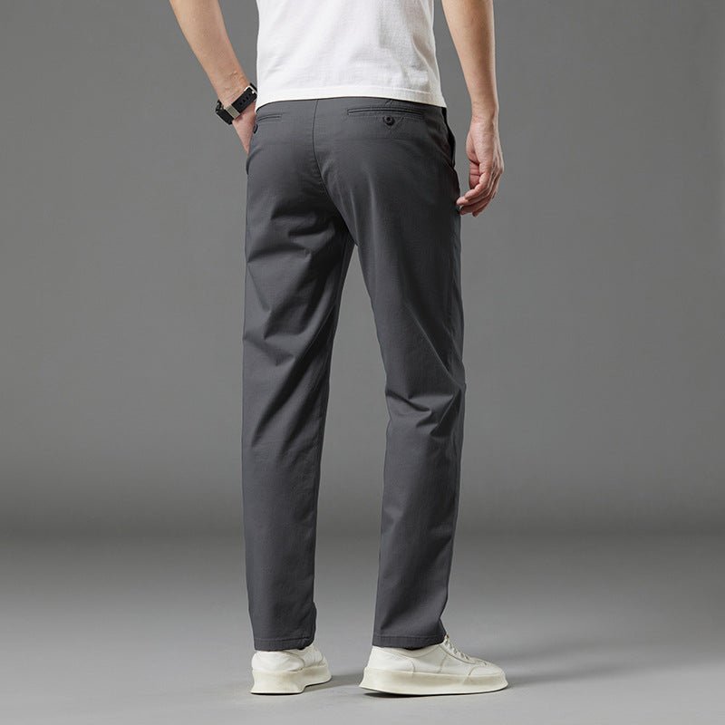 Men's Straight - Leg Cotton Casual Pants for Summer - Journey Must Haves