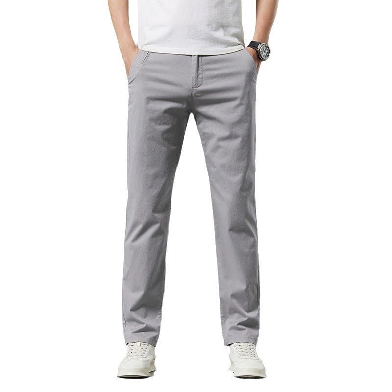 Men's Straight - Leg Cotton Casual Pants for Summer - Journey Must Haves