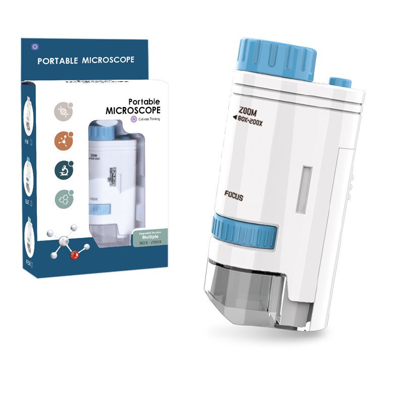 Mini Portable Microscope for Kids Science Exploration - Journey Must Haves