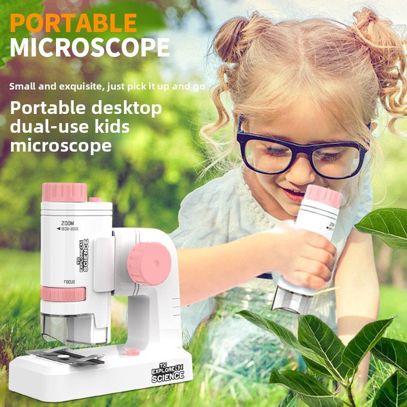 Mini Portable Microscope for Kids Science Exploration - Journey Must Haves