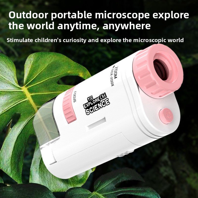 Mini Portable Microscope for Kids Science Exploration - Journey Must Haves