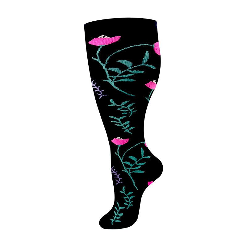 Plus Size Compression Socks for Sports and Fitness - Journey Must Haves