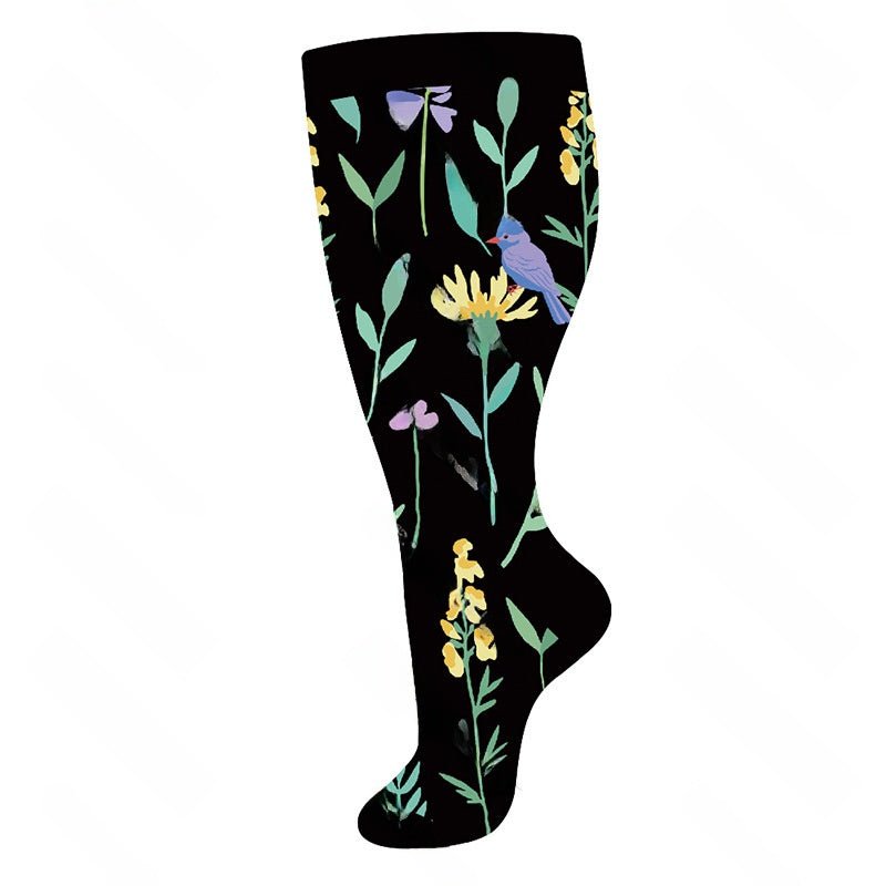 Plus Size Compression Socks for Sports and Fitness - Journey Must Haves