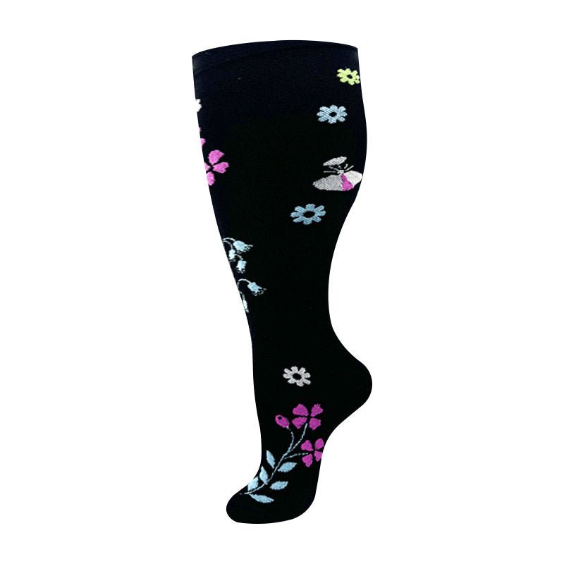 Plus Size Compression Socks for Sports and Fitness - Journey Must Haves