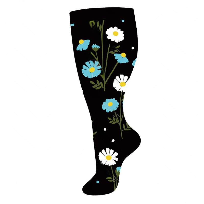 Plus Size Compression Socks for Sports and Fitness - Journey Must Haves