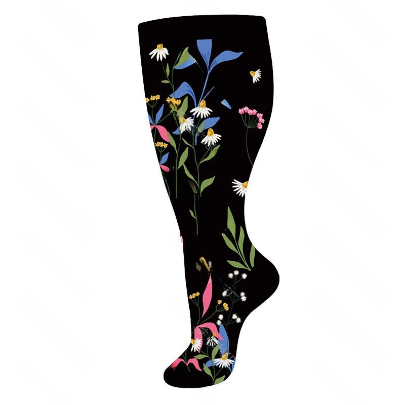 Plus Size Compression Socks for Sports and Fitness - Journey Must Haves