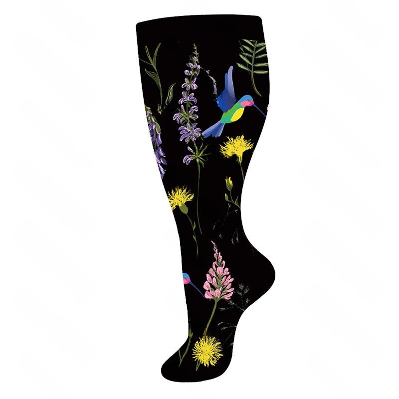 Plus Size Compression Socks for Sports and Fitness - Journey Must Haves