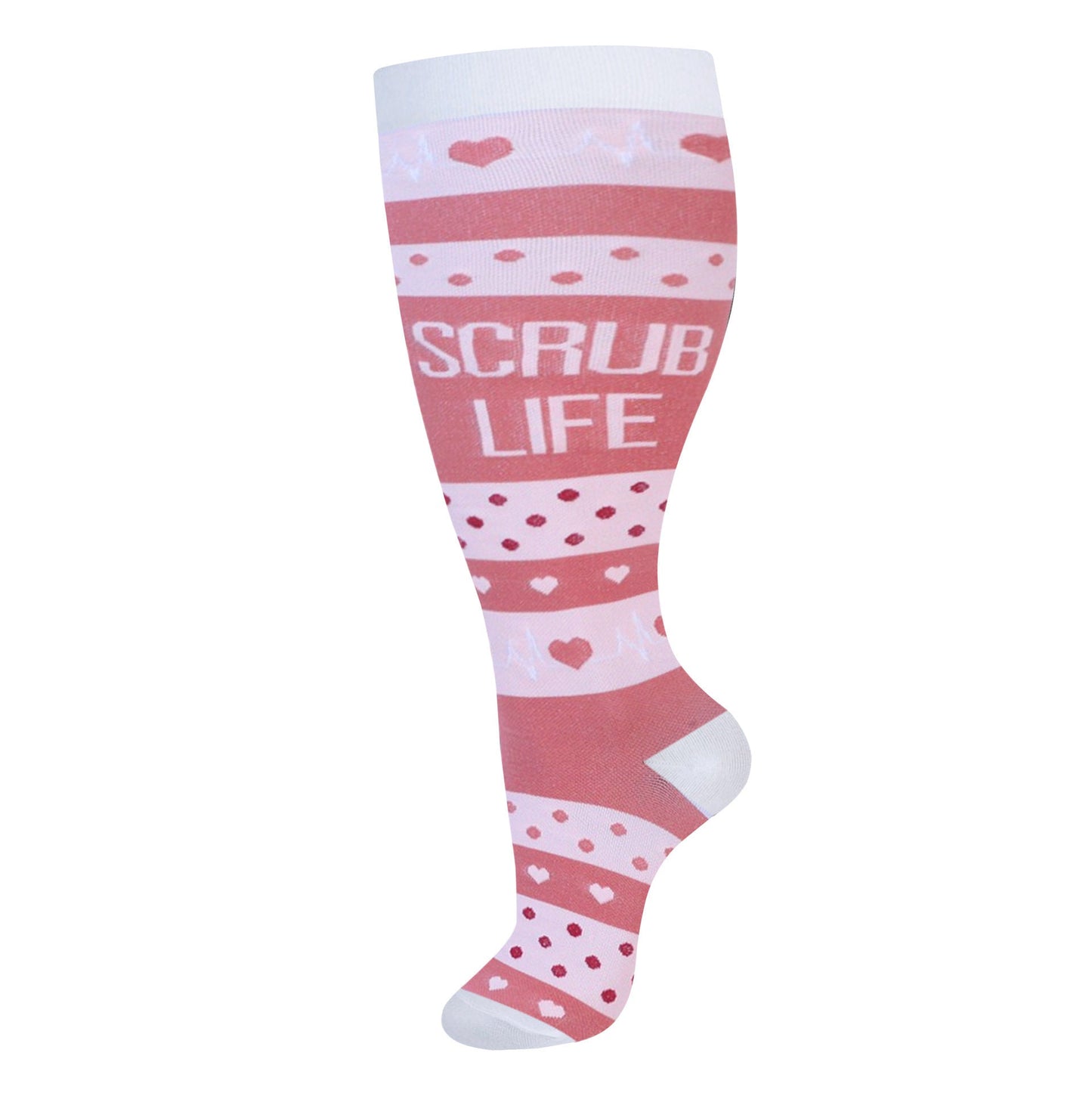 Plus Size Compression Socks for Sports and Fitness - Journey Must Haves