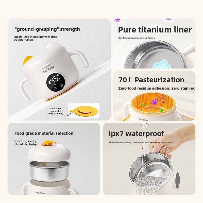 Portable constant - temperature bowl - Journey Must Haves