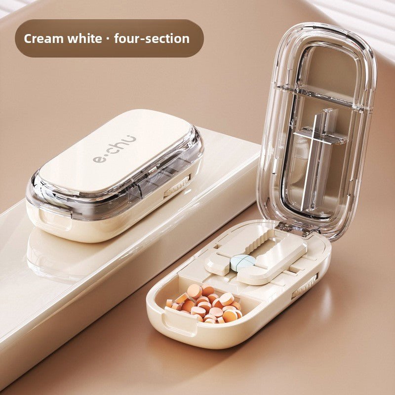 Portable Medicine Tablet Cutter and Storage Box - Journey Must Haves