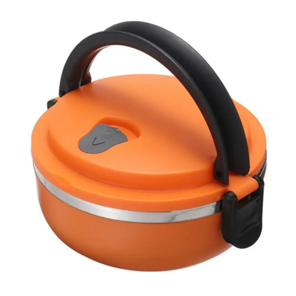 Premium Stainless Steel Hot Food Flask - Insulated Lunch Box for Travel, Office & School - Journey Must Haves