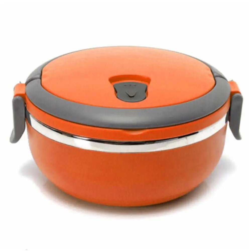 Premium Stainless Steel Hot Food Flask - Insulated Lunch Box for Travel, Office & School - Journey Must Haves