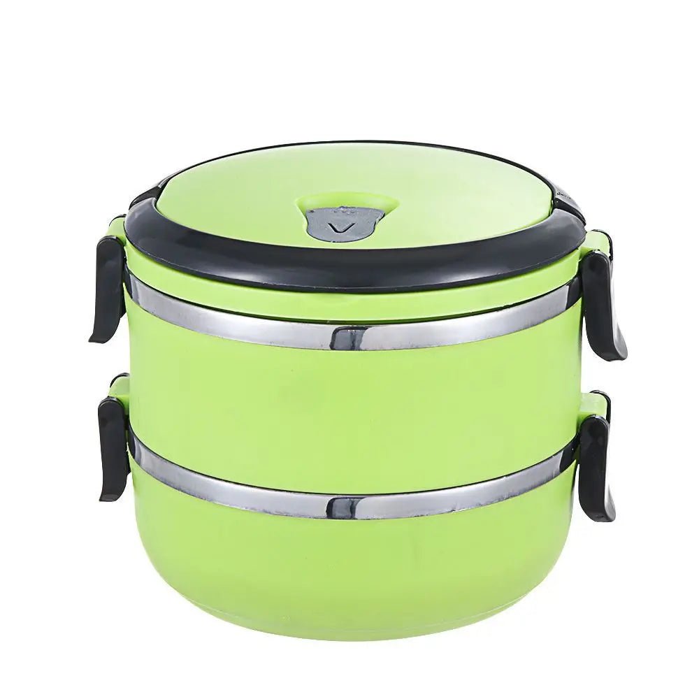Premium Stainless Steel Hot Food Flask - Insulated Lunch Box for Travel, Office & School - Journey Must Haves