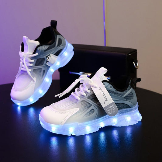 Rechargeable LED Light Up Shoes for Kids Boys Girls - Journey Must Haves