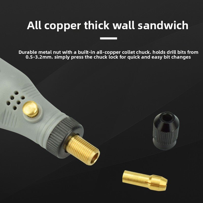 Rechargeable Mini Electric Grinder Engraving Pen Set - Journey Must Haves
