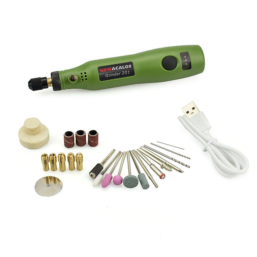 Rechargeable Mini Electric Grinder Engraving Pen Set - Journey Must Haves