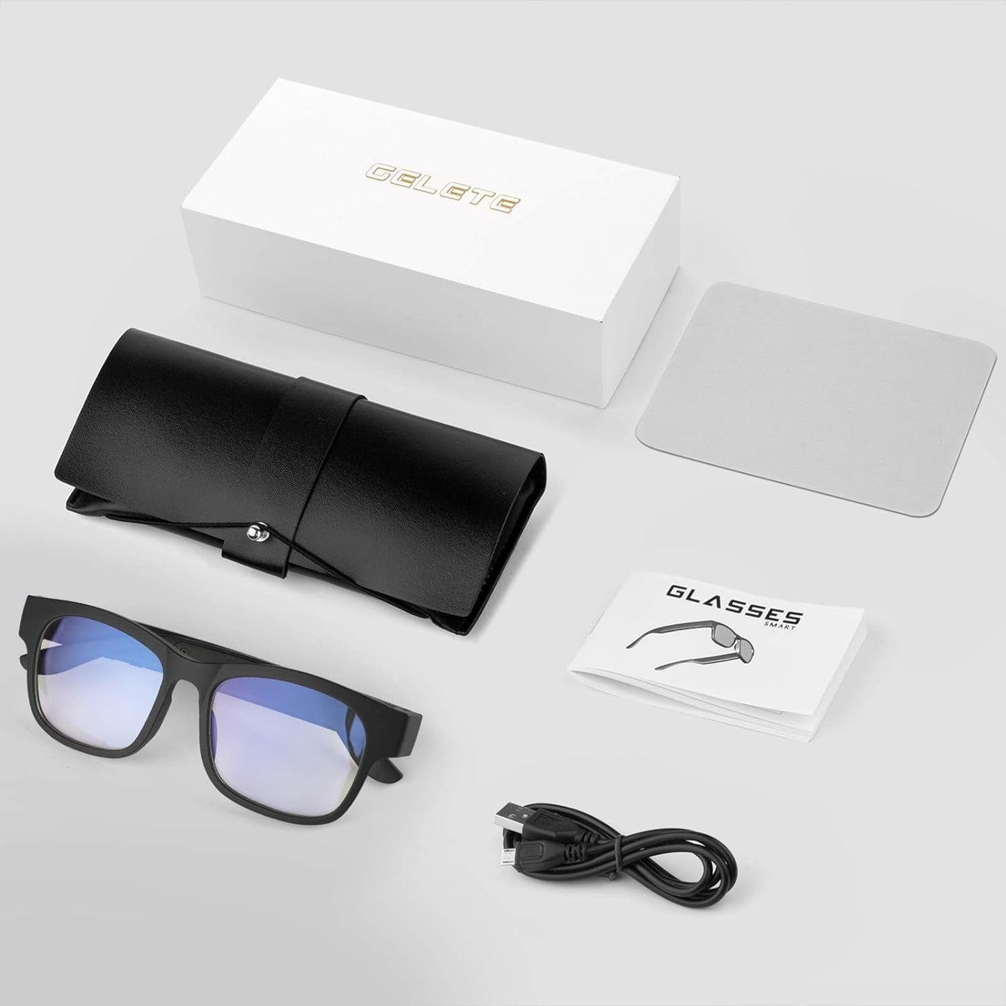 Revolutionary Smart Audio Glasses - Wireless Bluetooth Sunglasses with Polarized Lenses and IPX4 Waterproof Design - Journey Must Haves