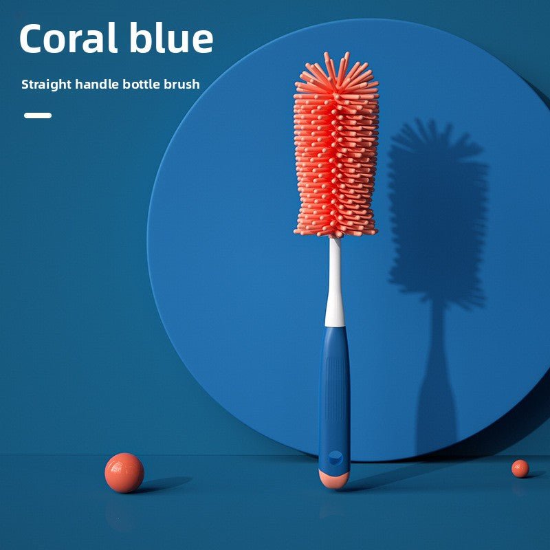 Rotatable Baby Bottle Brush Set for Cleaning - Journey Must Haves