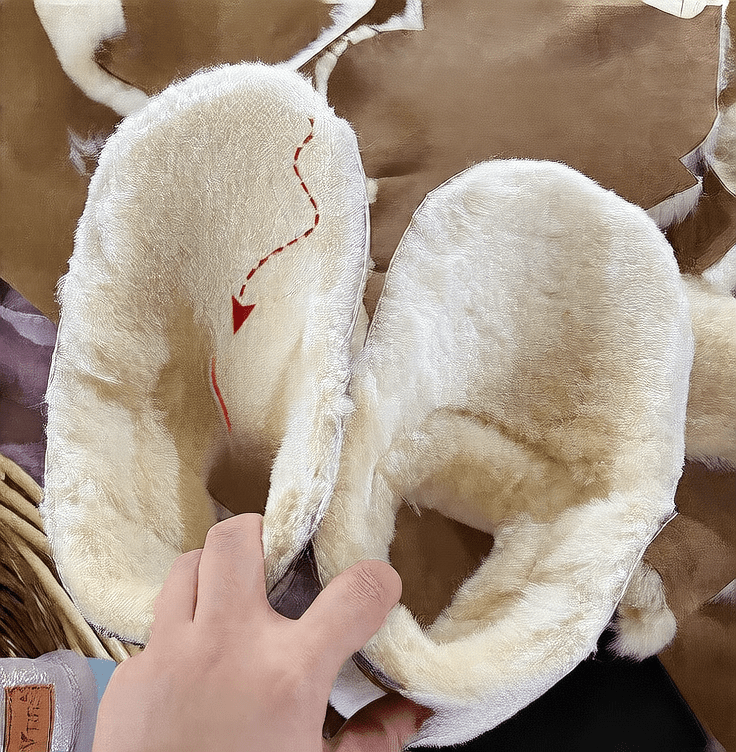 Sheepskin Snow Boots Winter Warm Thick Sole - Journey Must Haves