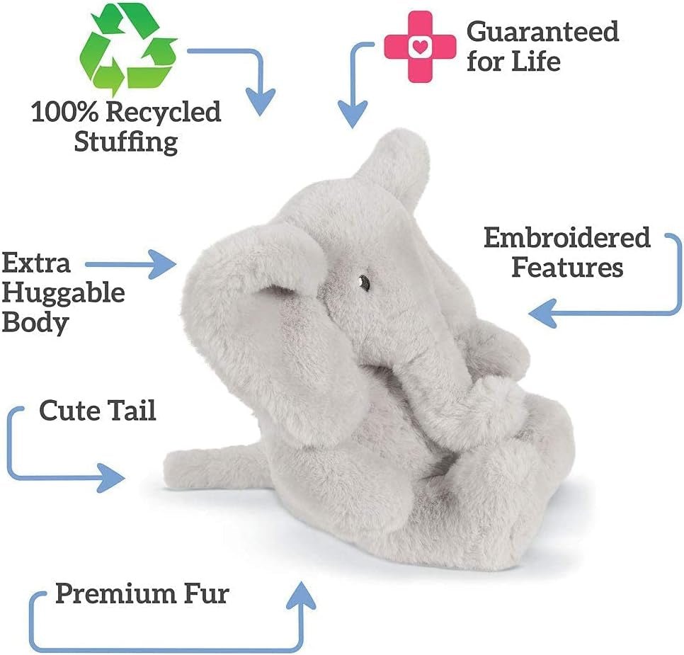 Snuggle Up with Our Adorable 13 - Inch Elephant Plush Cuddle Cub - Perfect Companion for All Ages! - Journey Must Haves