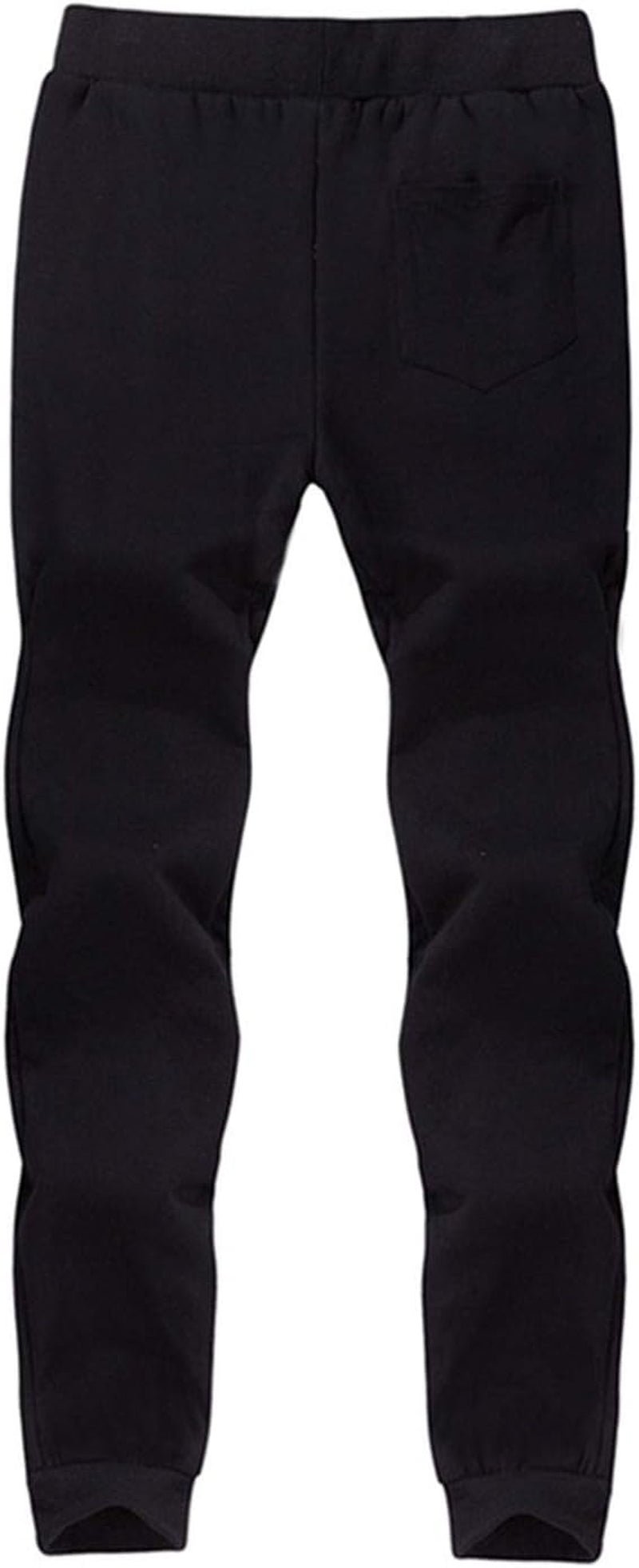 Stay Cozy This Winter with Our Mens Sherpa Lined Thermal Jogger Sweatpants - Perfect for Every Occasion! - Journey Must Haves
