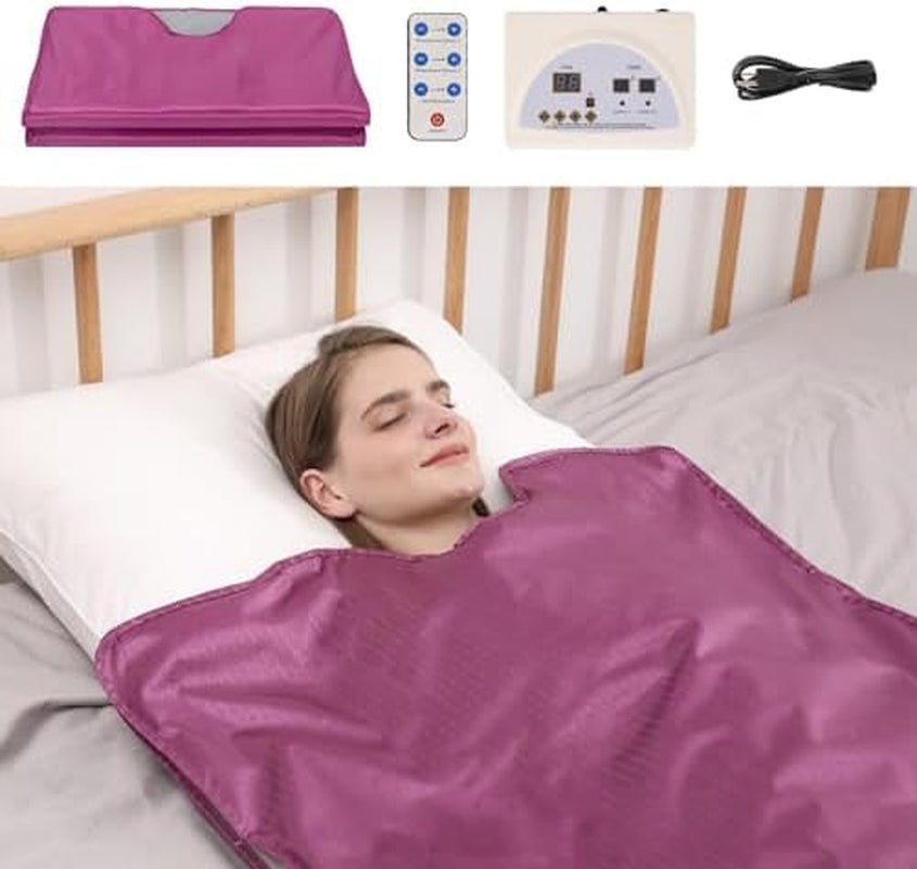 Transform Your Home into a Spa Oasis with the Infrared Sauna Blanket - Portable Heat Therapy for Relaxation and Rejuvenation - Journey Must Haves