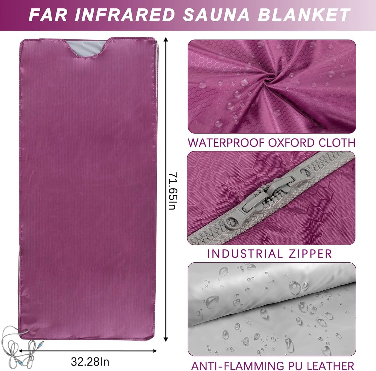 Transform Your Home into a Spa Oasis with the Infrared Sauna Blanket - Portable Heat Therapy for Relaxation and Rejuvenation - Journey Must Haves