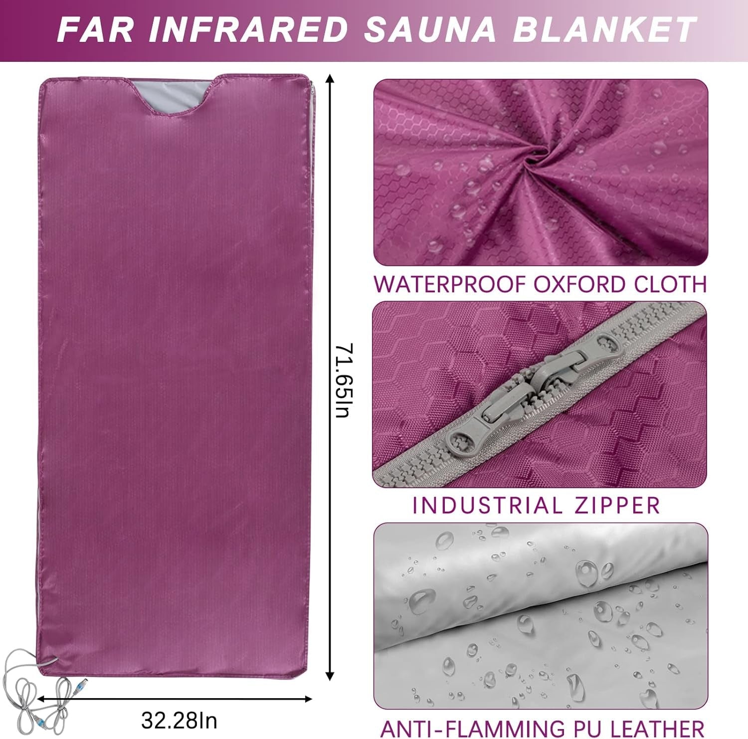 Transform Your Home into a Spa Oasis with the Infrared Sauna Blanket - Portable Heat Therapy for Relaxation and Rejuvenation - Journey Must Haves