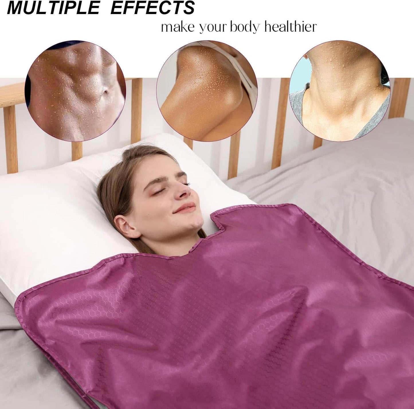 Transform Your Home into a Spa Oasis with the Infrared Sauna Blanket - Portable Heat Therapy for Relaxation and Rejuvenation - Journey Must Haves