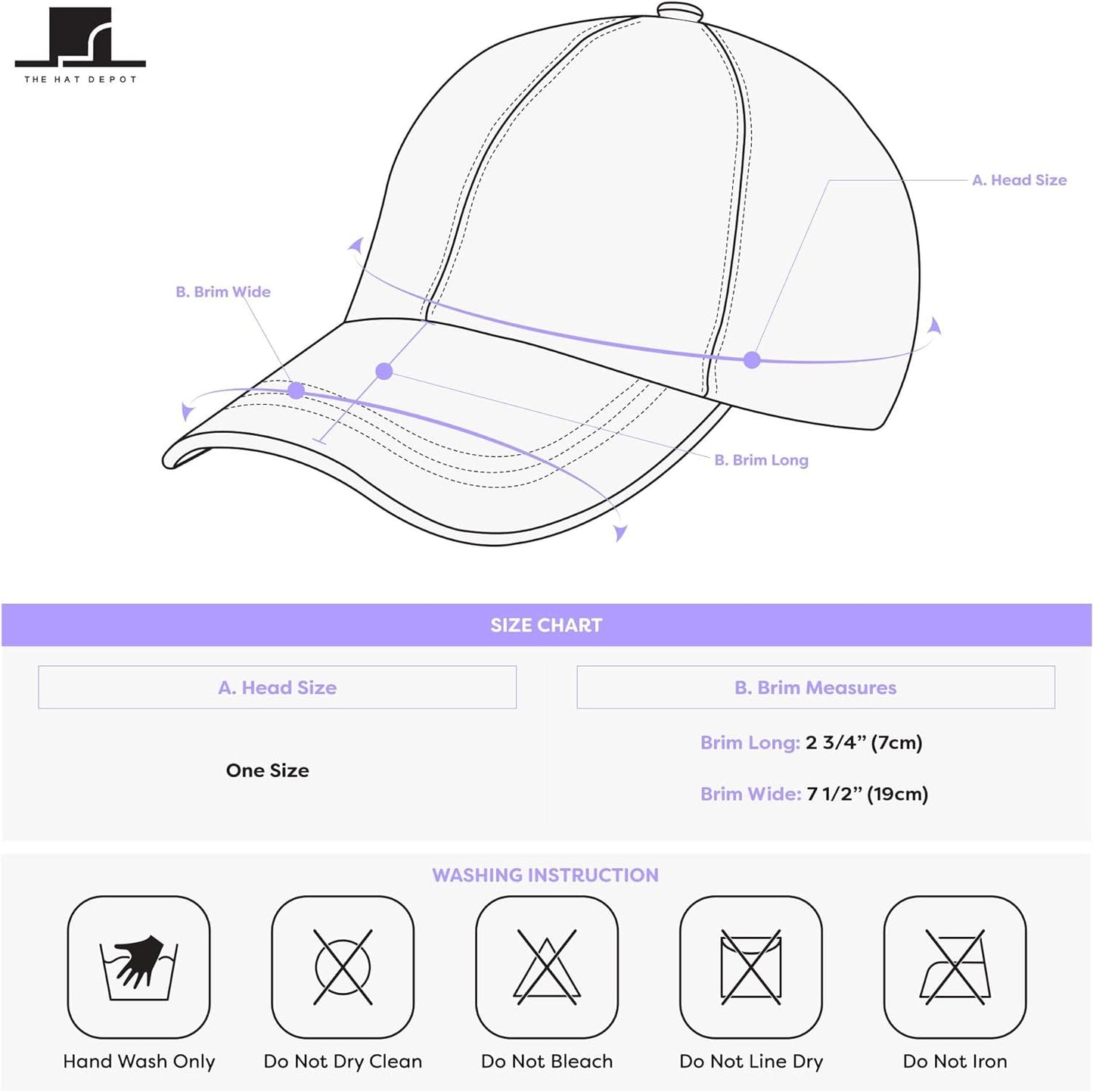 Trendy Baseball Dad Hat for Men and Women - Washed Cotton & Denim Cap with UPF 50+ Sun Protection - Journey Must Haves