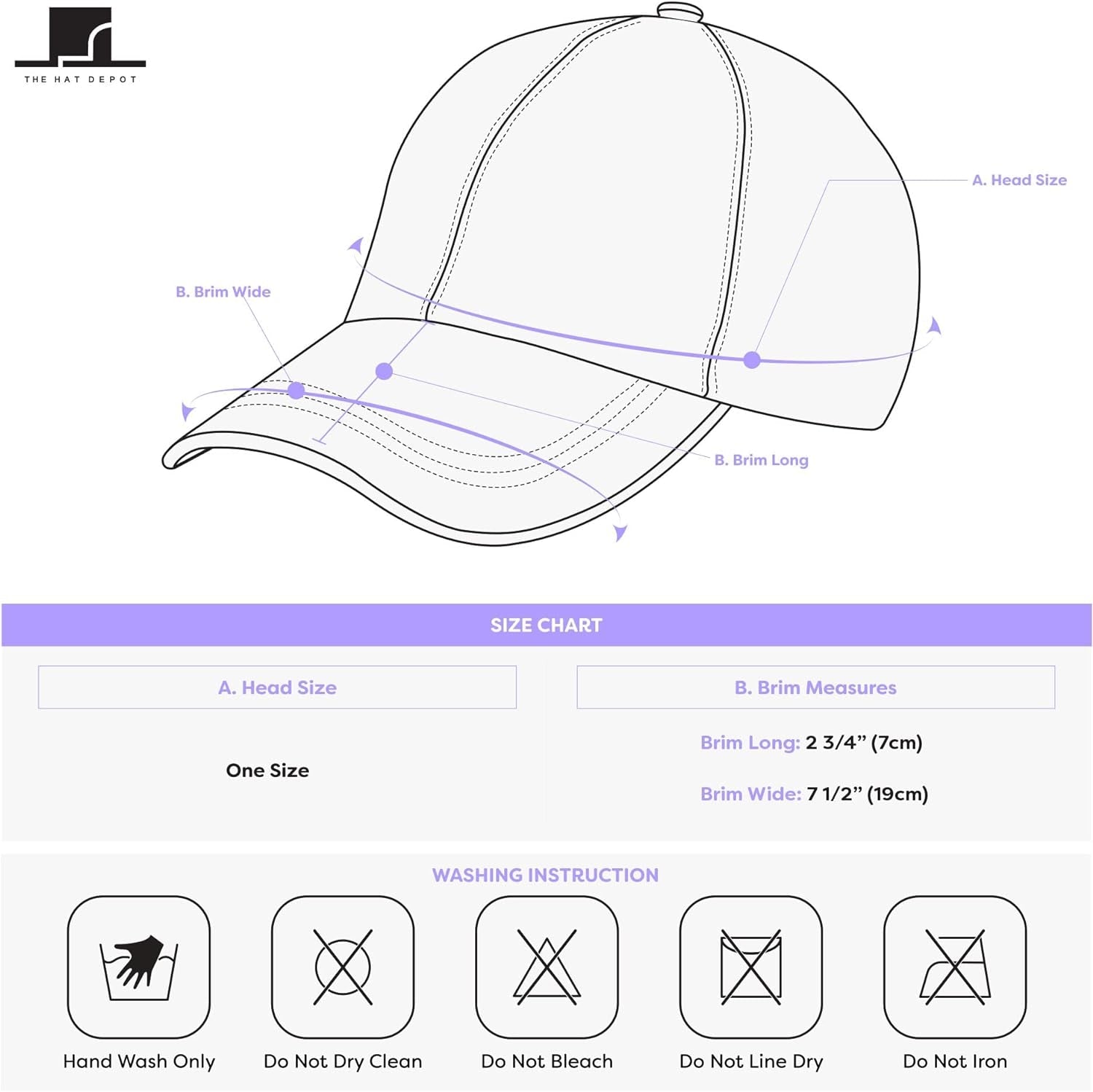 Trendy Baseball Dad Hat for Men and Women - Washed Cotton & Denim Cap with UPF 50+ Sun Protection - Journey Must Haves