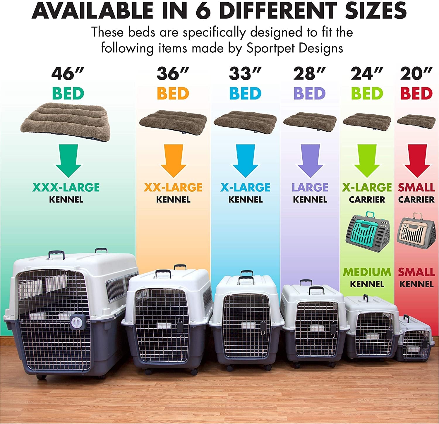 Ultimate Large Travel Dog Crate with Wheels - Airline Approved Kennel in Gray - Journey Must Haves