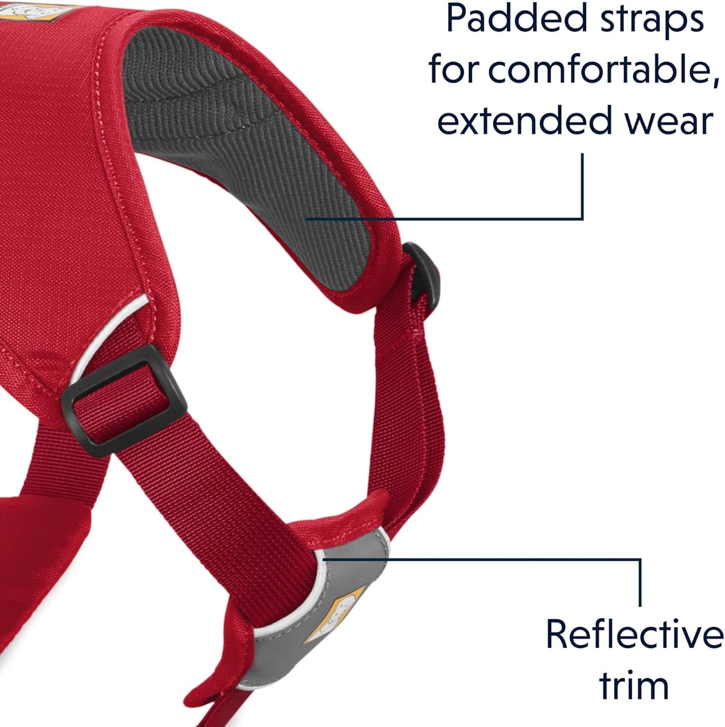 Ultimate Support Dog Harness for Every Adventure - Web Master Multi - Use Harness in Red Currant, X - Small - Journey Must Haves