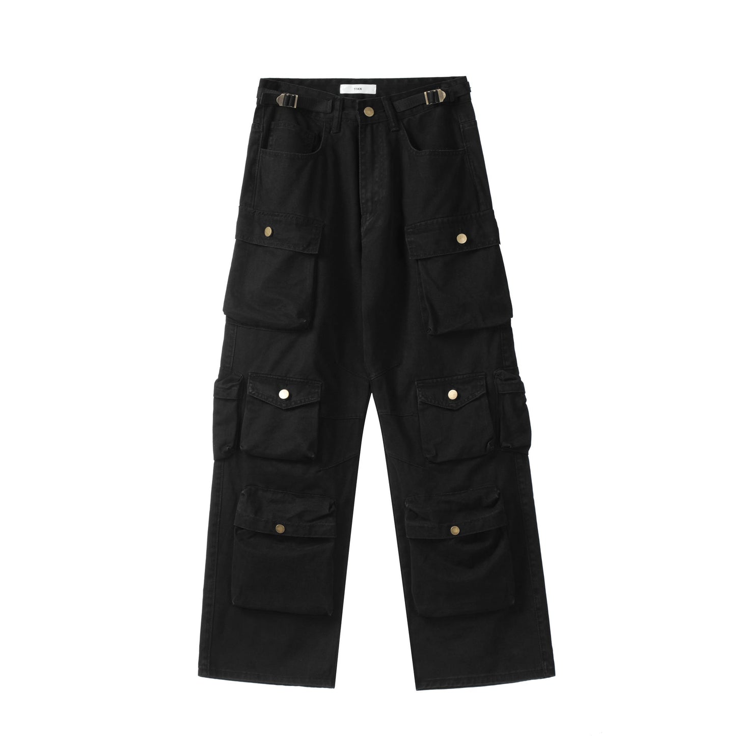 Unisex Heavyweight Cotton Cargo Pants with Multi - Pockets - Journey Must Haves