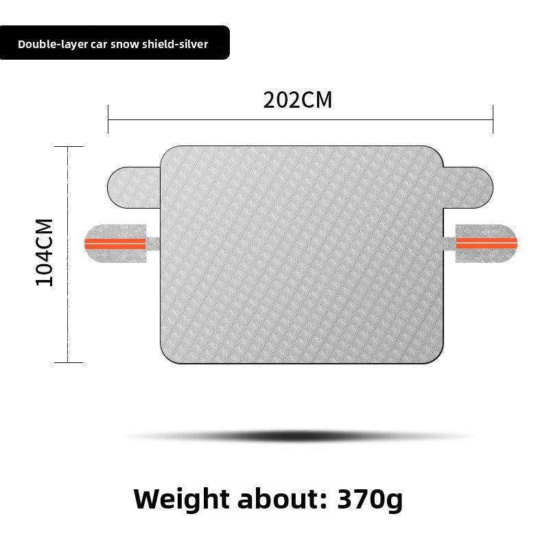 Universal Magnetic Car Snow Shield for Winter Protection - Journey Must Haves