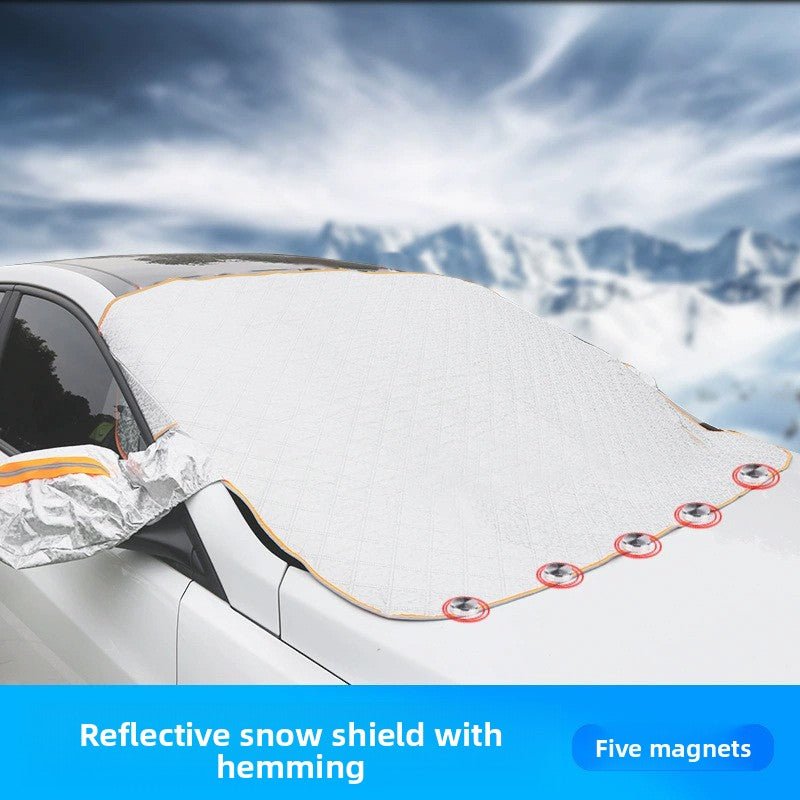 Universal Magnetic Car Snow Shield for Winter Protection - Journey Must Haves