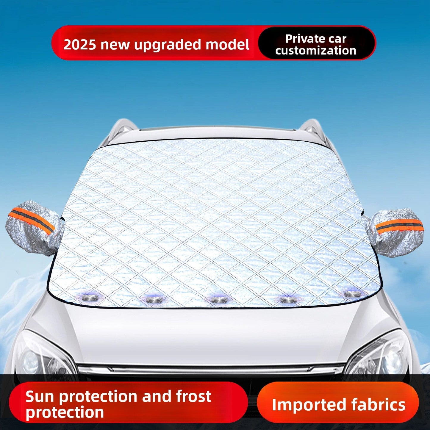 Universal Magnetic Car Snow Shield for Winter Protection - Journey Must Haves
