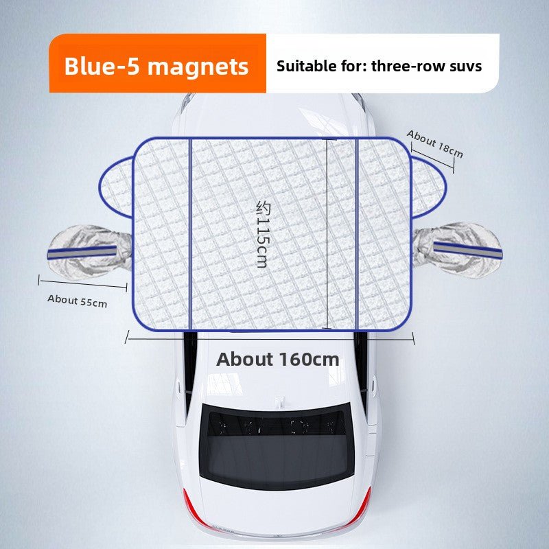 Universal Magnetic Car Snow Shield for Winter Protection - Journey Must Haves