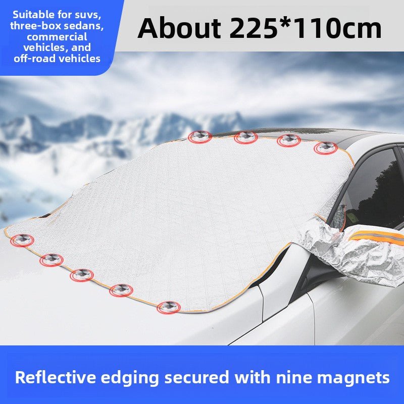 Universal Magnetic Car Snow Shield for Winter Protection - Journey Must Haves