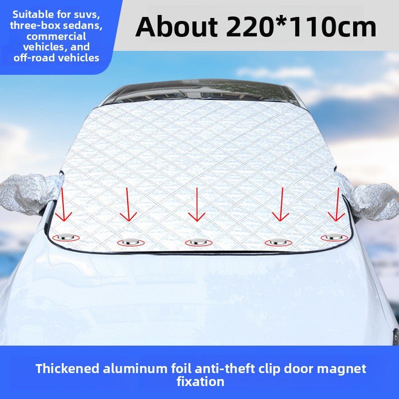 Universal Magnetic Car Snow Shield for Winter Protection - Journey Must Haves
