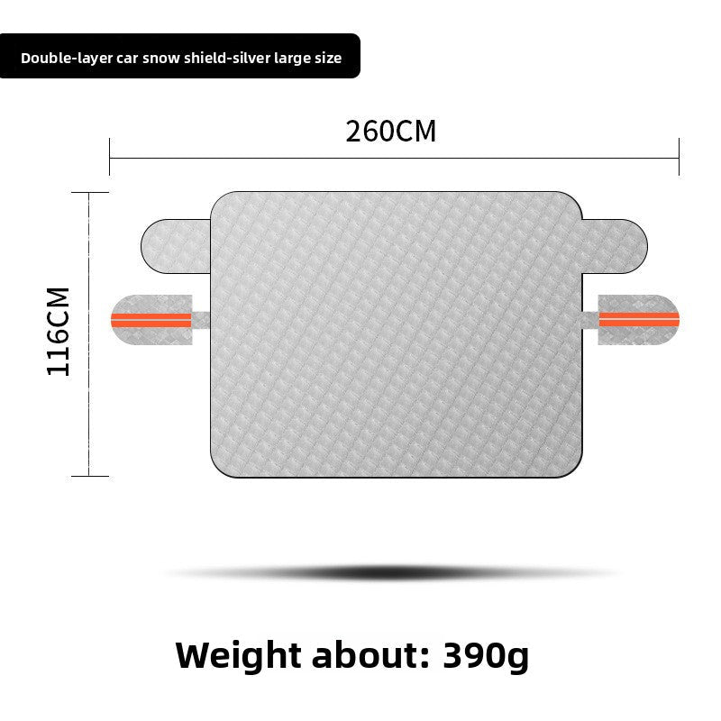 Universal Magnetic Car Snow Shield for Winter Protection - Journey Must Haves