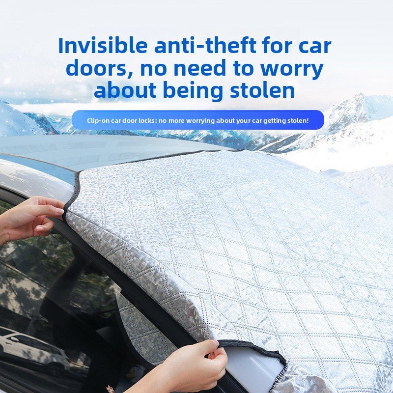 Universal Magnetic Car Snow Shield for Winter Protection - Journey Must Haves