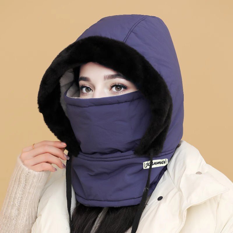 Windproof Winter Hat with Scarf and Mask for Women - Journey Must Haves