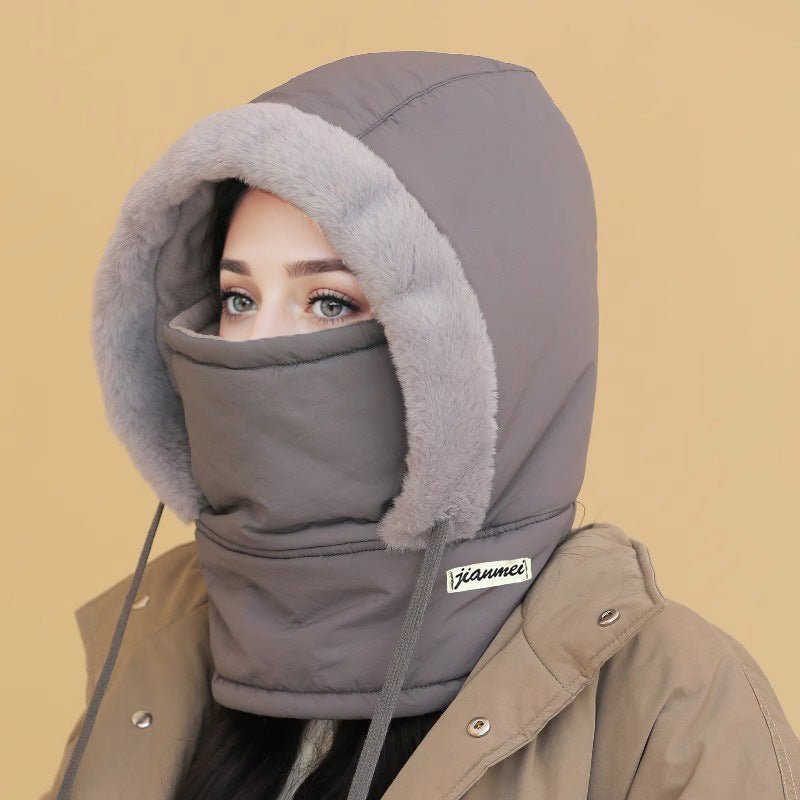 Windproof Winter Hat with Scarf and Mask for Women - Journey Must Haves