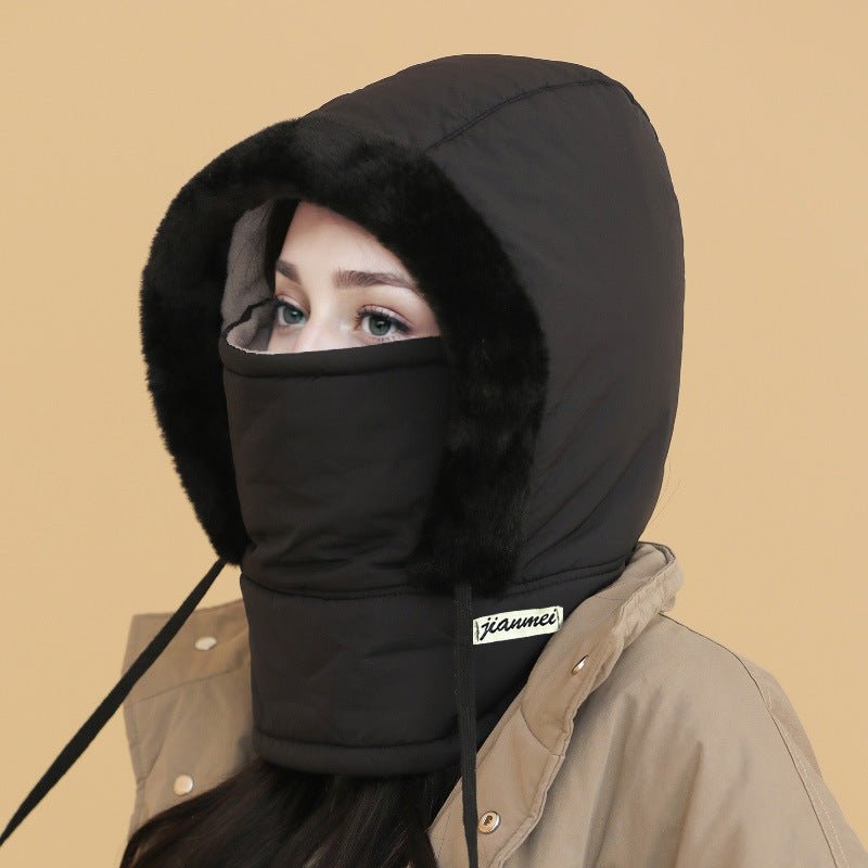 Windproof Winter Hat with Scarf and Mask for Women - Journey Must Haves