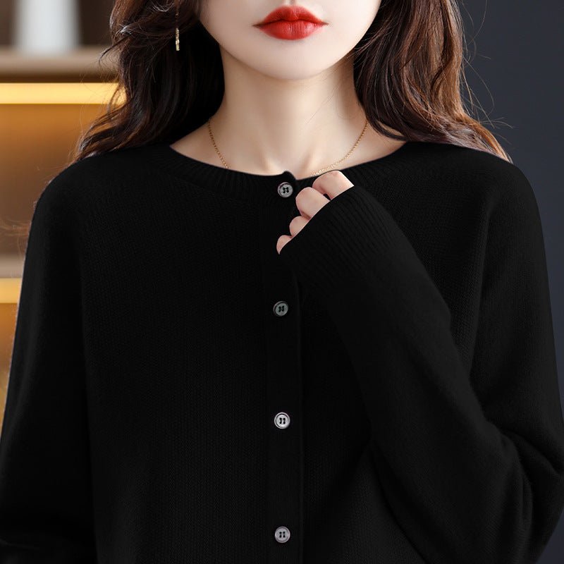 Womens Wool Knit Cardigan - Journey Must Haves