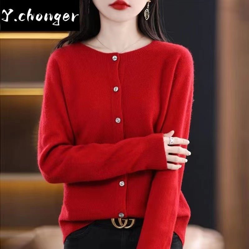 Womens Wool Knit Cardigan - Journey Must Haves